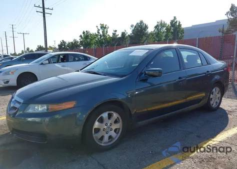 2005 Acura Tl из США, поврежденный, VIN 19UUA66215A052282